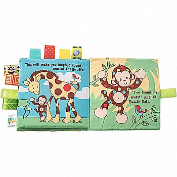 Taggies Dazzle Dots Monkey Soft Book-6x6"