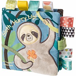 Taggies Molasses Sloth Cloth Book - 6x6"