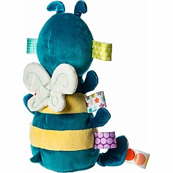 Taggies Fuzzy Buzzy Bee Soft Toy - 11"