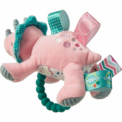 Taggies Aroar-a-saurus Teether Rattle - 5"