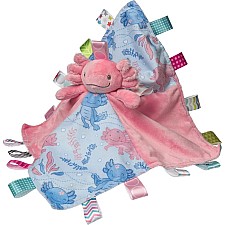 Taggies Lizzy Axolotl Character Blanket - 13x13"