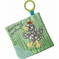 Rocky Chicken Crinkle Teether - 6x6"