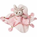 Itsy Glitzy Fawn Character Blanket - 13x13"