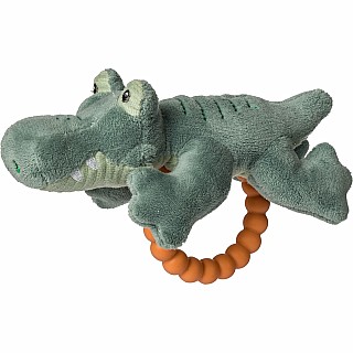 Afrique Alligator Teether Rattle - 6"