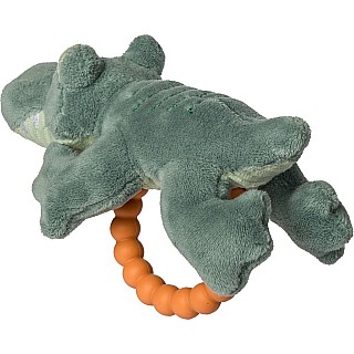 Afrique Alligator Teether Rattle - 6"