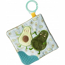 Yummy Avocado Crinkle Teether - 6x6"