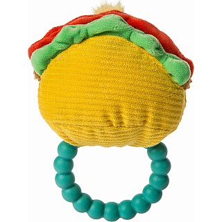 Sweet Soothie Chewy Taco Teether Rattle - 5"