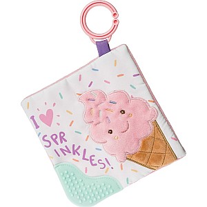 Sweet Soothie Sprinkles Ice Cream Crinkle Teether - 6x6