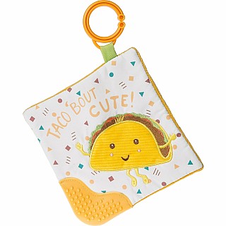 Sweet Soothie Taco Bout Cute Crinkle Teether - 6x6"