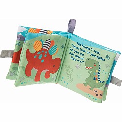 Pebblesaurus Soft Book - 6x6"