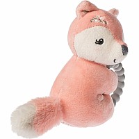 Sweet n Sassy Fox Teether Rattle - 6"