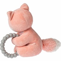 Sweet n Sassy Fox Teether Rattle - 6"