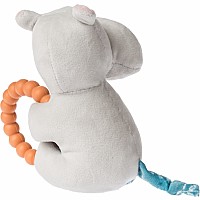 Jewel Hippo Teether Rattle - 6"