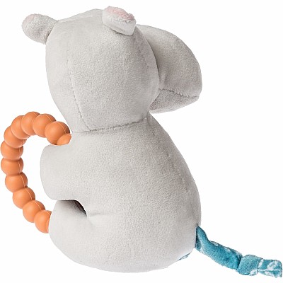 Jewel Hippo Teether Rattle - 6"