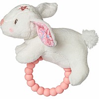 Bella Bunny Teether Rattle - 6"