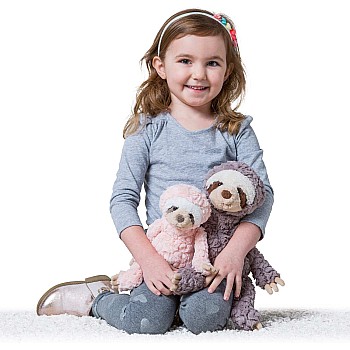 Blush Putty Baby Sloth - 13"