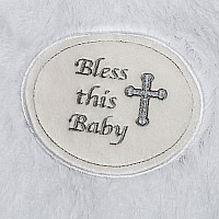 "Bless this Baby" Lamb Baby Mat-31x23"