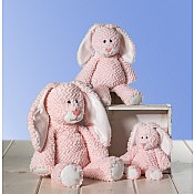 Marshmallow Big Primrose Bunny - 19"