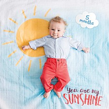 Baby's First Year Blanket & Cards Set - You Are My Sunshine
