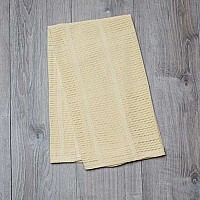 Lulujo Yellow Cellular Blanket - 39x31"