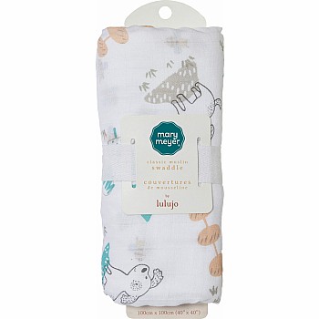 Sparky Puppy Cotton Swaddle