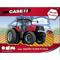Case IH/Farmall - Tractor 36 Piece Shaped Floor Puzzle