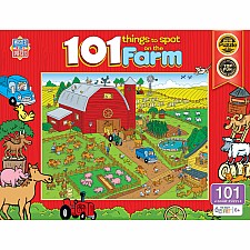 101 Things to Spot - On A Farm 100 Piece Puzzle