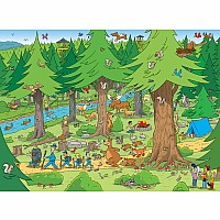 101 Things to Spot - In The Woods 100 Piece Puzzle