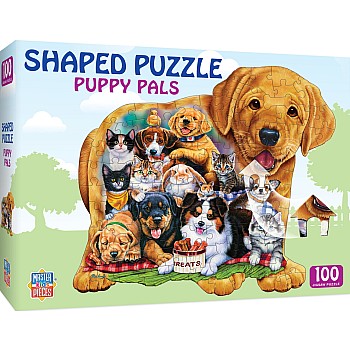 Pets Pals - 100 Piece Shaped Puzzle