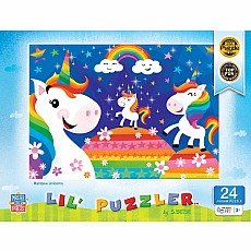 Lil Puzzler - Rainbow Unicorns 24 Piece Puzzle