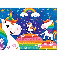 Lil Puzzler - Rainbow Unicorns 24 Piece Puzzle