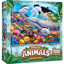 World of Animals - Undersea Friends 100 Piece Puzzle