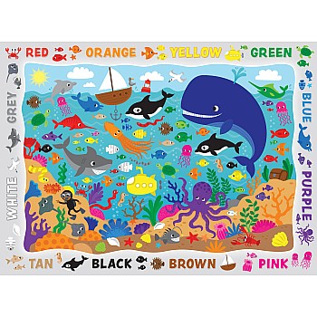 Hide & Seek - Colors in the Ocean 48 Piece Puzzle