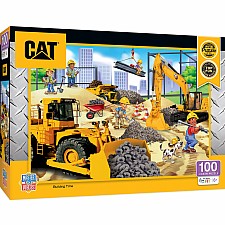 Caterpillar - Building Time 100 Piece Puzzle