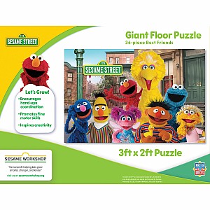 Sesame Street - Best Friends 36 Piece Floor Puzzle