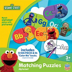 Sesame Street - Alphabet Matching Puzzles