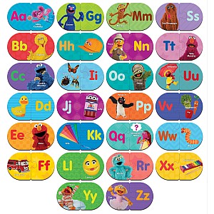 Sesame Street - Alphabet Matching Puzzles