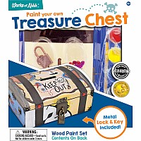 Treasure Chest - Wood Paint Kit