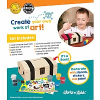 Treasure Chest - Wood Paint Kit