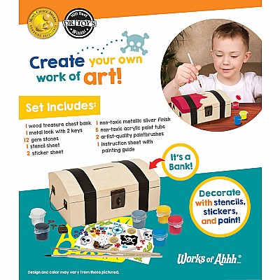 Treasure Chest - Wood Paint Kit