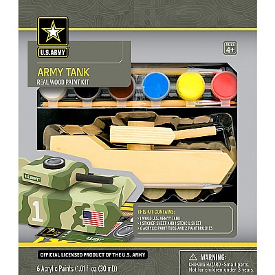 U.S. Army - Tank Wood Paint Kit