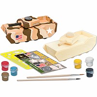 U.S. Army - Tank Wood Paint Kit