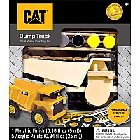 Caterpillar - Dump Truck Wood Paint Kit