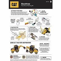 Caterpillar - Backhoe Wood Paint Kit