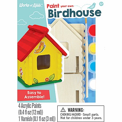 Birdhouse - Small Wood Craft Kit