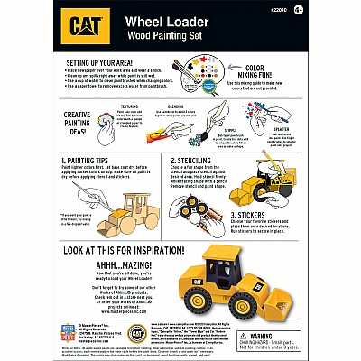 Caterpillar - Wheel Loader Wood Paint Kit