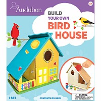 Audubon - Birdhouse Wood Paint Kit