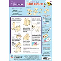 Audubon - Birdhouse Wood Paint Kit