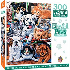 Playful Paws - Hide and Seek 300 Piece EZ Grip Puzzle