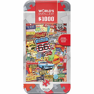 Worlds Smallest - Route 66 1000 Piece Puzzle